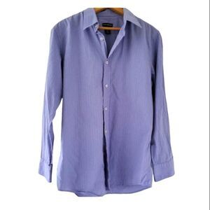 *Club Monaco Blue/Purple Dress Shirt Sz.S